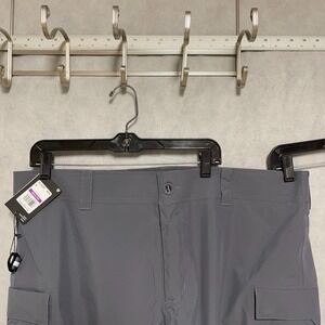 NWT Under Armour Pants Men XXL Gray Shoreman Loose‎ Storm Proof Waterproof Tech
